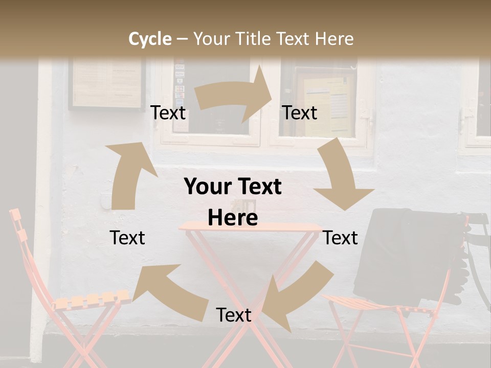 Color Stock Exchange View PowerPoint Template