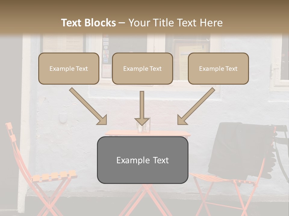 Color Stock Exchange View PowerPoint Template
