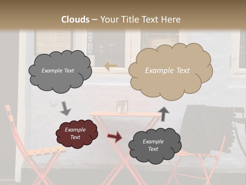 Color Stock Exchange View PowerPoint Template