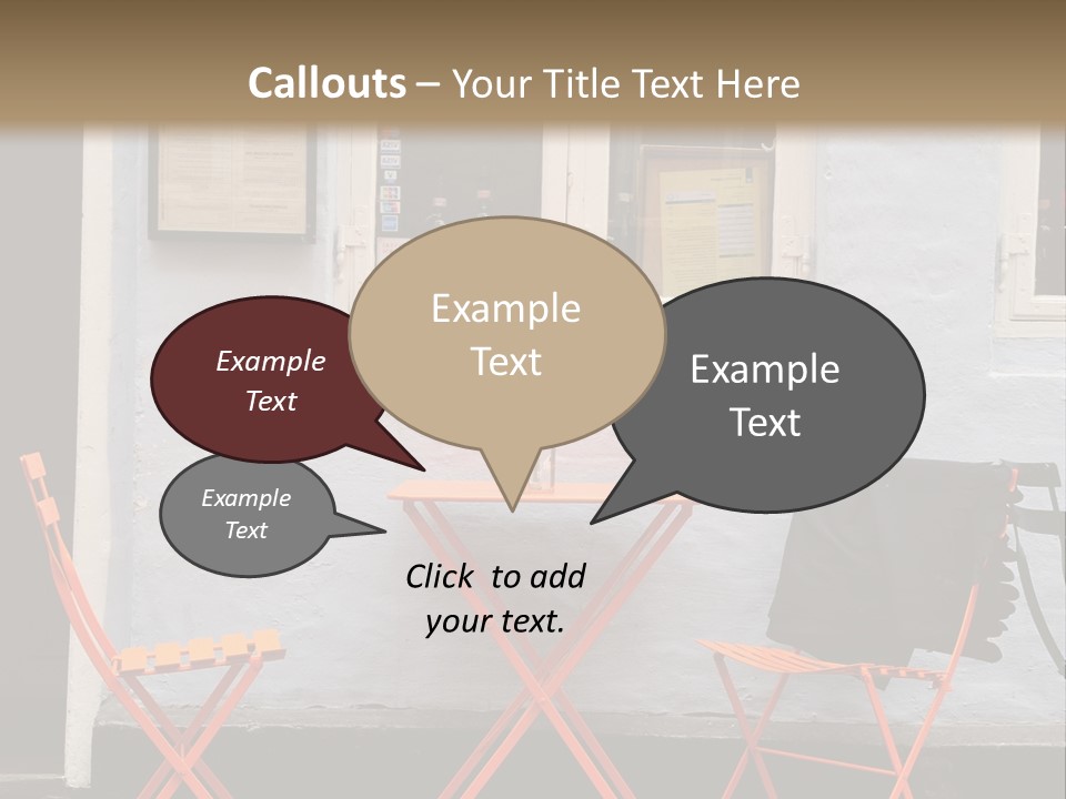 Color Stock Exchange View PowerPoint Template