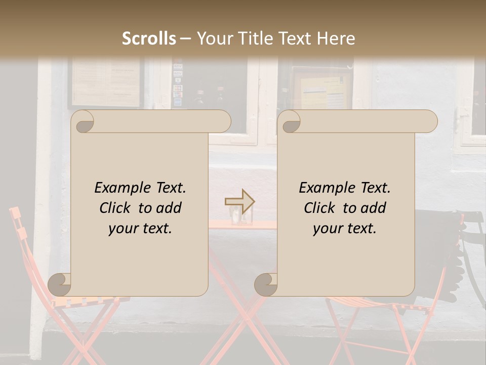 Color Stock Exchange View PowerPoint Template