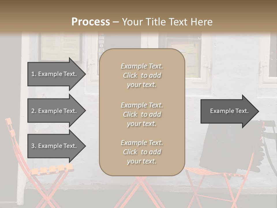 Color Stock Exchange View PowerPoint Template