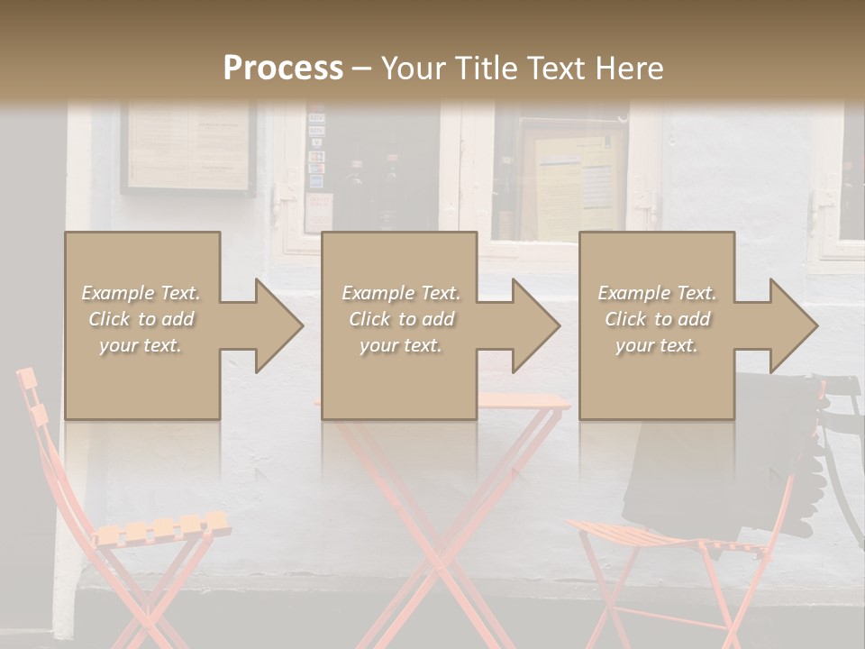 Color Stock Exchange View PowerPoint Template