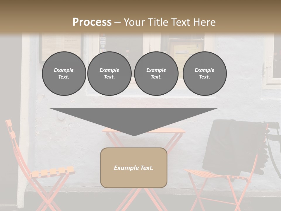 Color Stock Exchange View PowerPoint Template