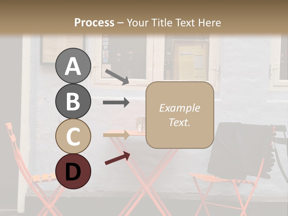Color Stock Exchange View PowerPoint Template