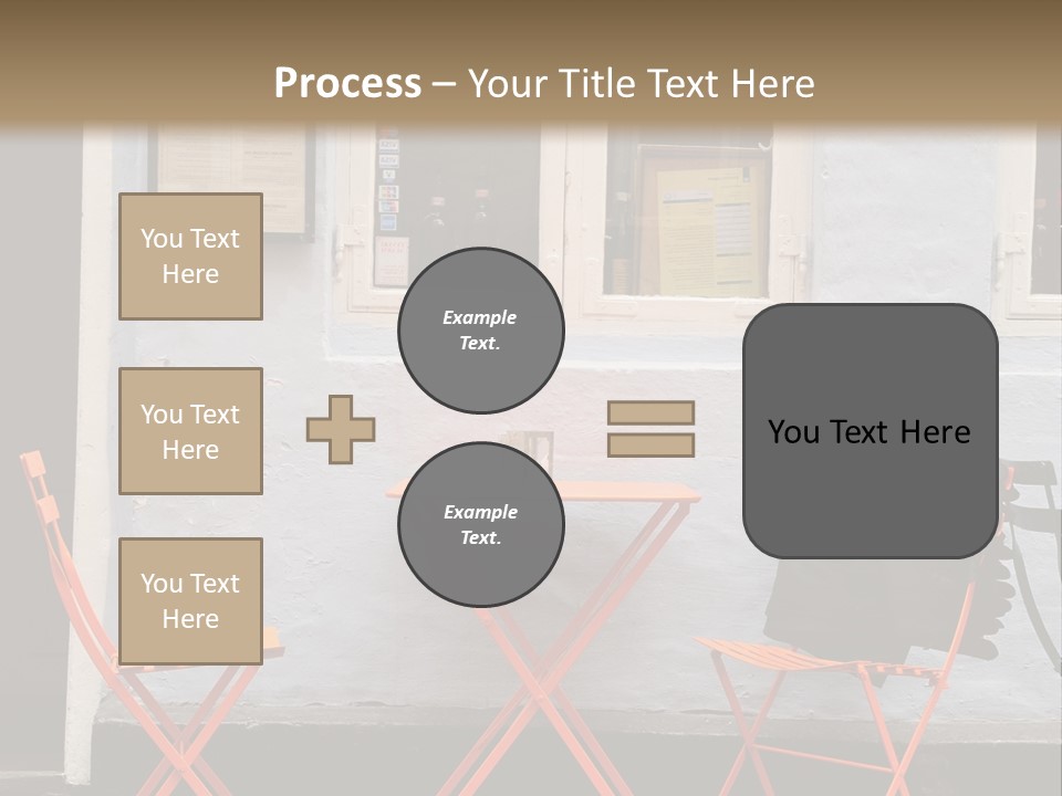 Color Stock Exchange View PowerPoint Template