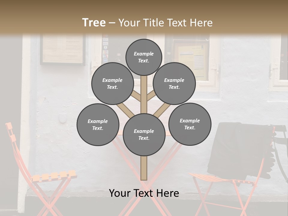 Color Stock Exchange View PowerPoint Template