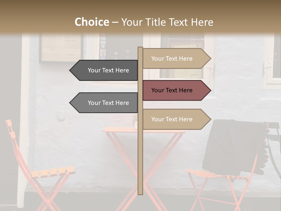 Color Stock Exchange View PowerPoint Template