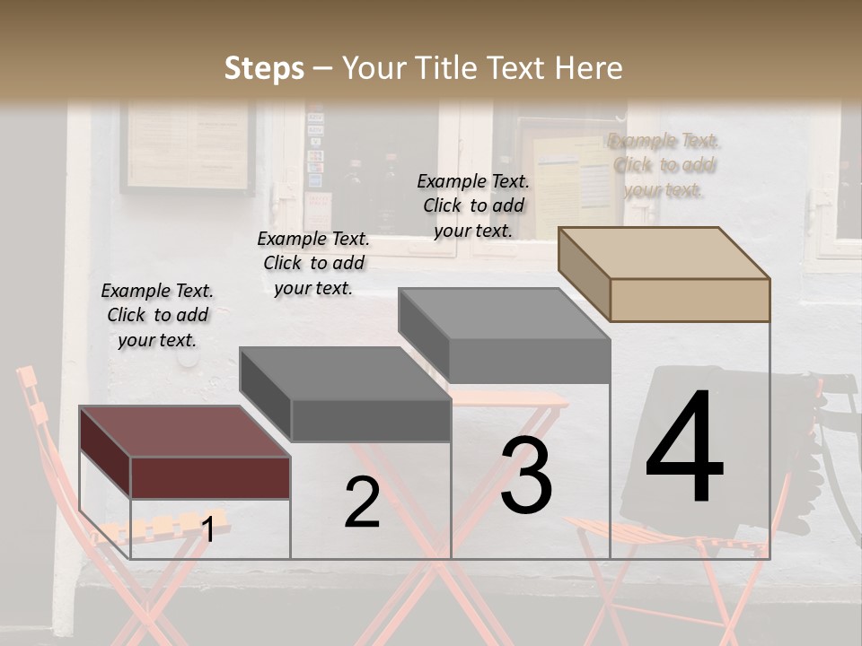 Color Stock Exchange View PowerPoint Template