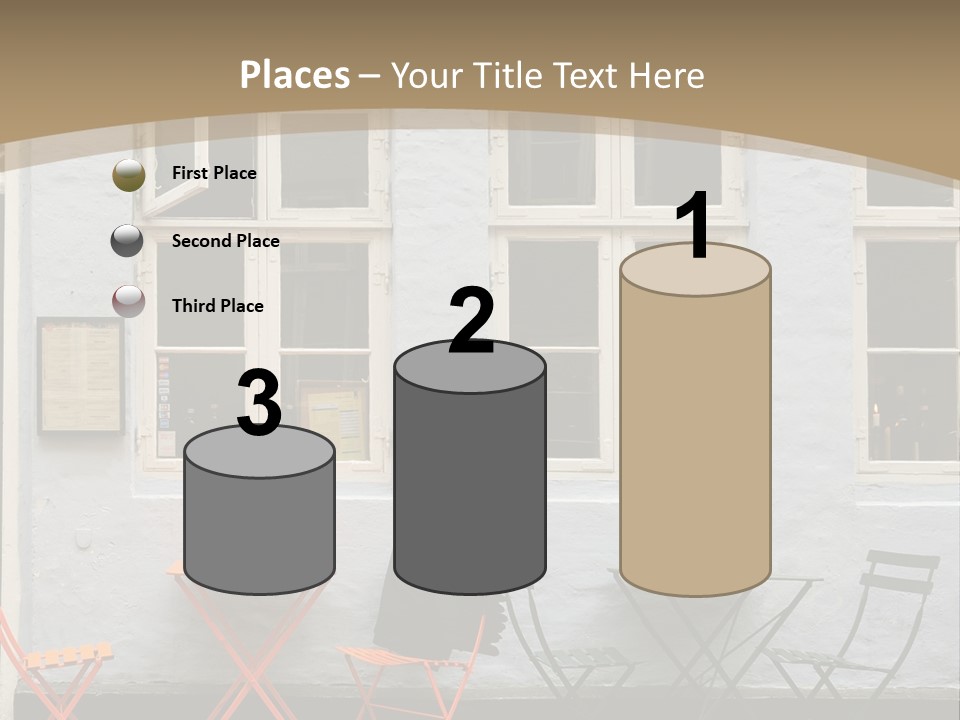 Glass Customers Person PowerPoint Template