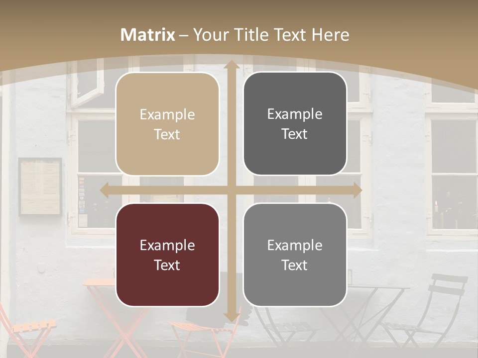 Glass Customers Person PowerPoint Template