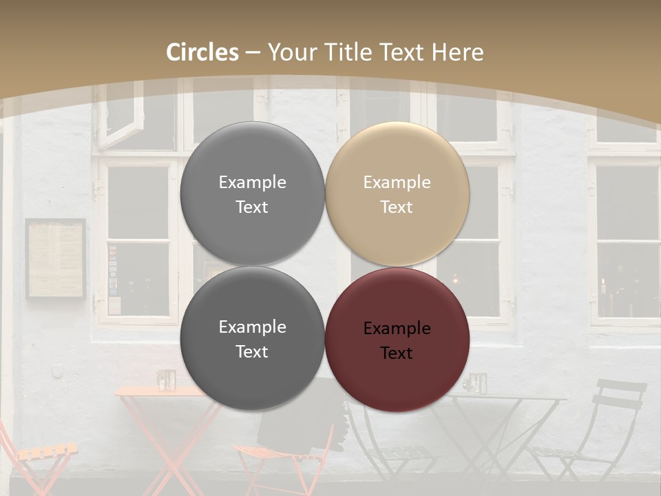 Glass Customers Person PowerPoint Template