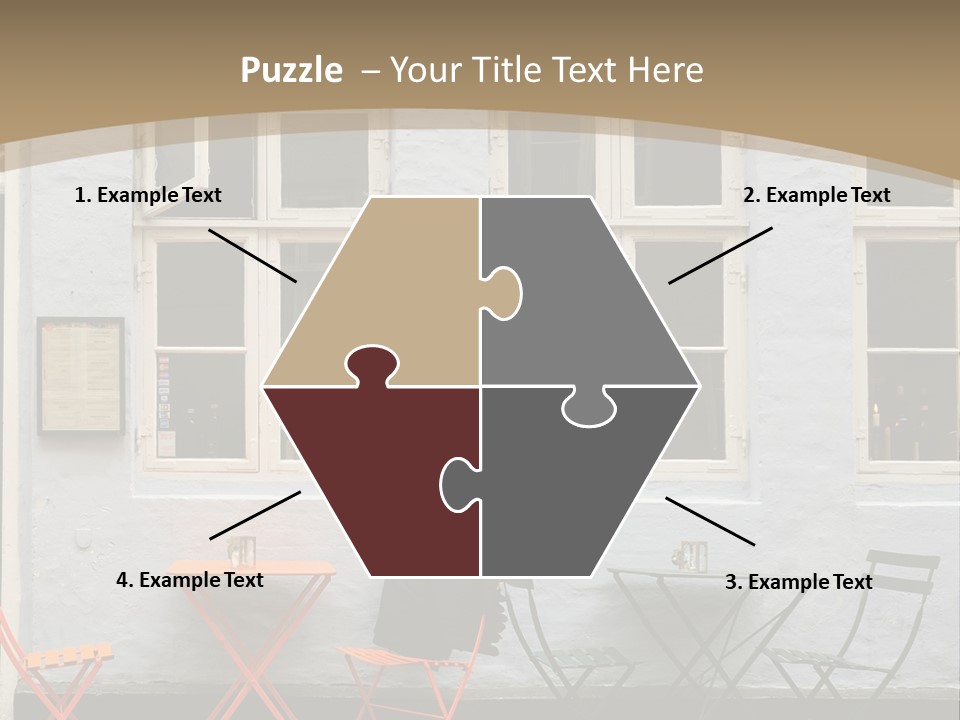 Glass Customers Person PowerPoint Template