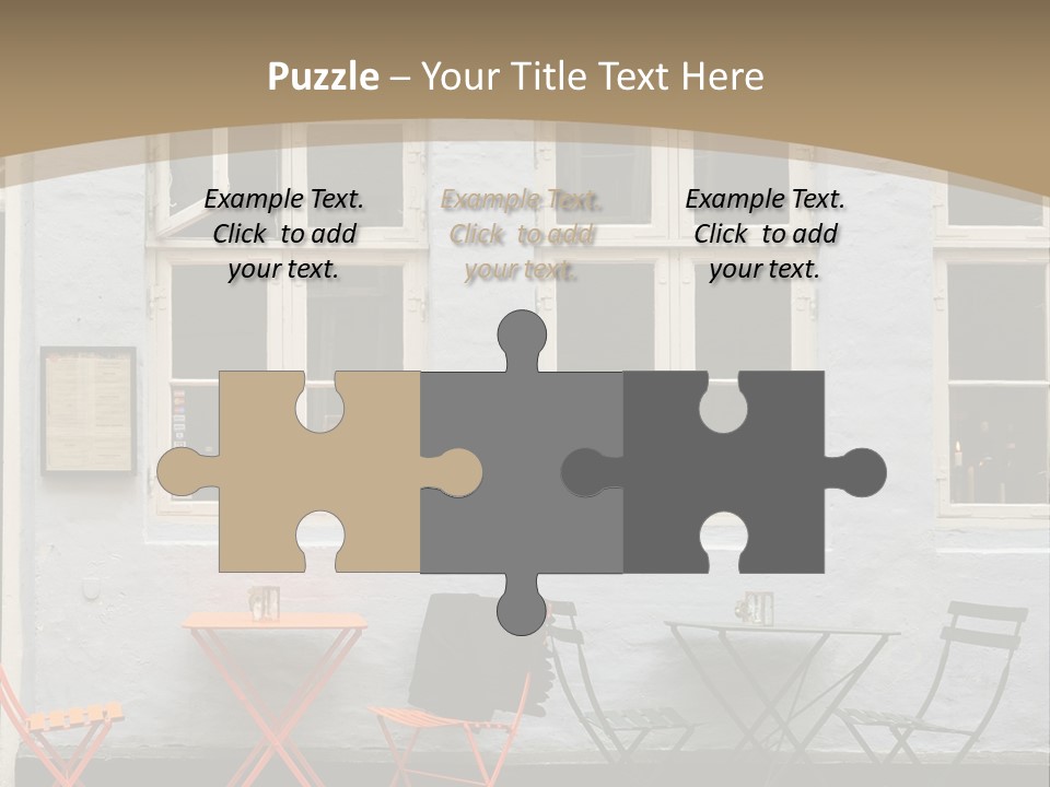Glass Customers Person PowerPoint Template
