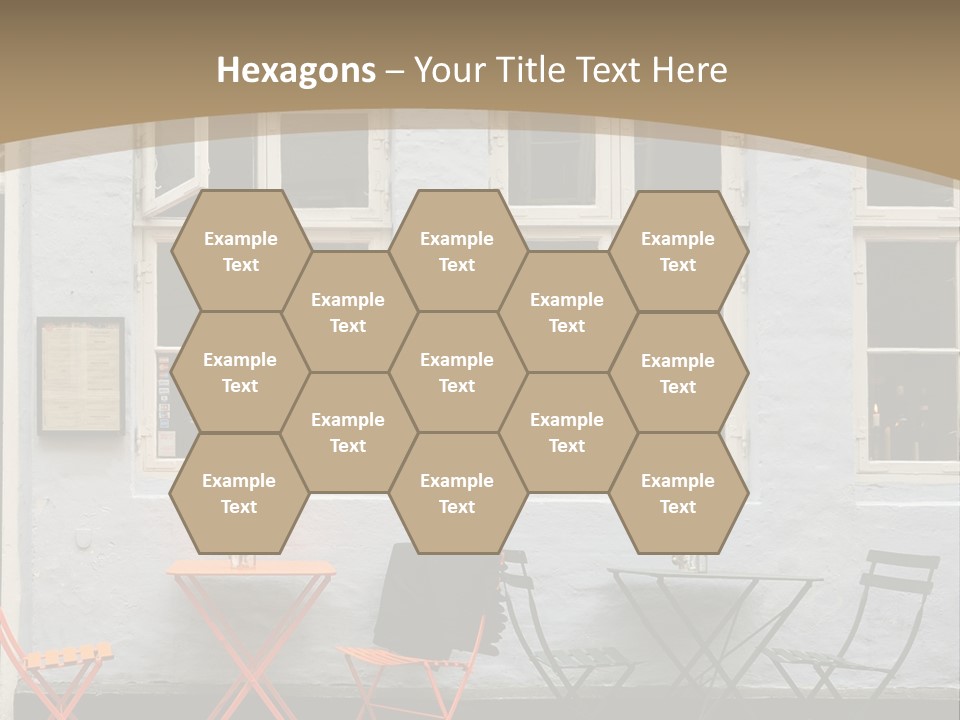 Glass Customers Person PowerPoint Template