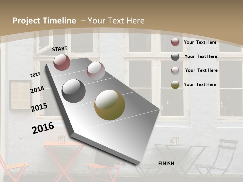 Glass Customers Person PowerPoint Template