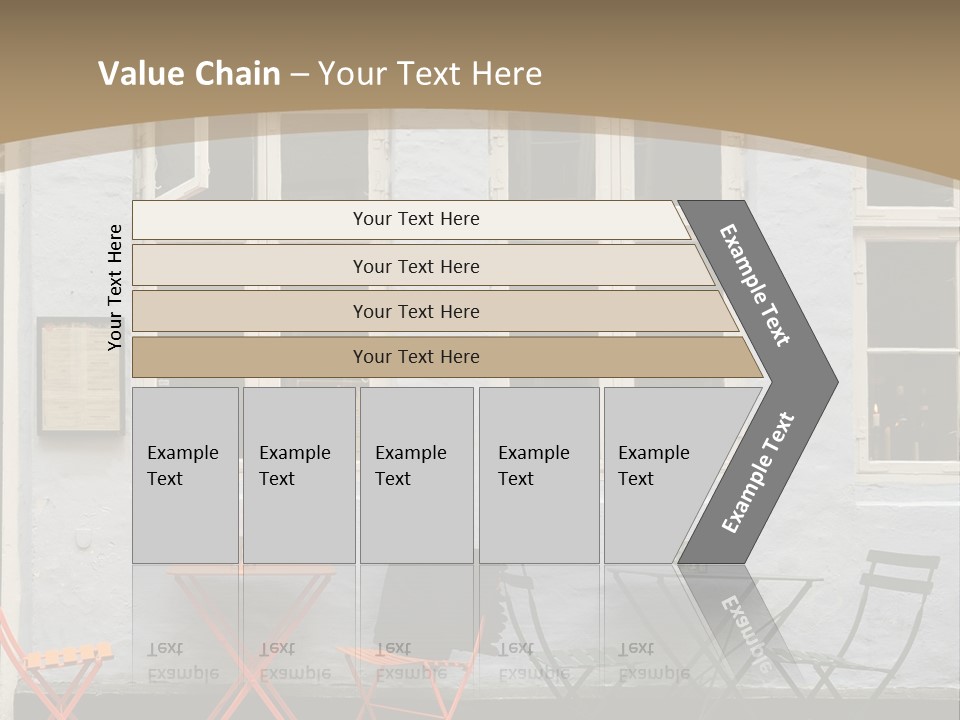 Glass Customers Person PowerPoint Template