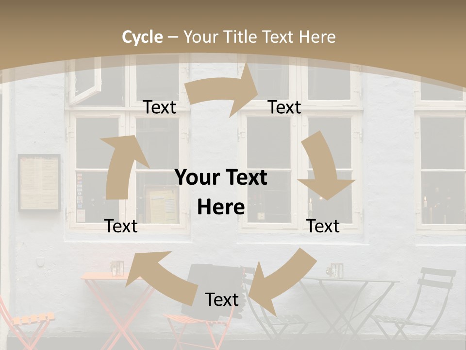 Glass Customers Person PowerPoint Template