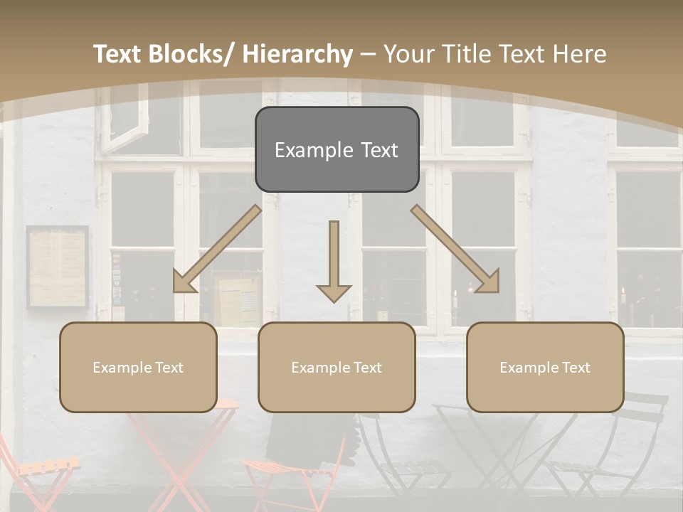 Glass Customers Person PowerPoint Template