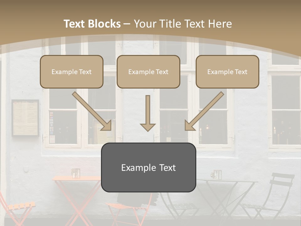 Glass Customers Person PowerPoint Template