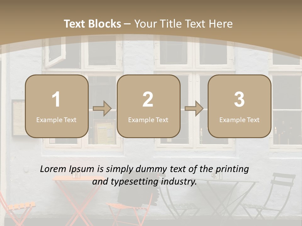 Glass Customers Person PowerPoint Template