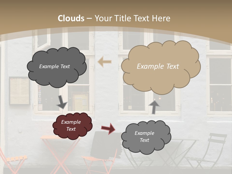 Glass Customers Person PowerPoint Template