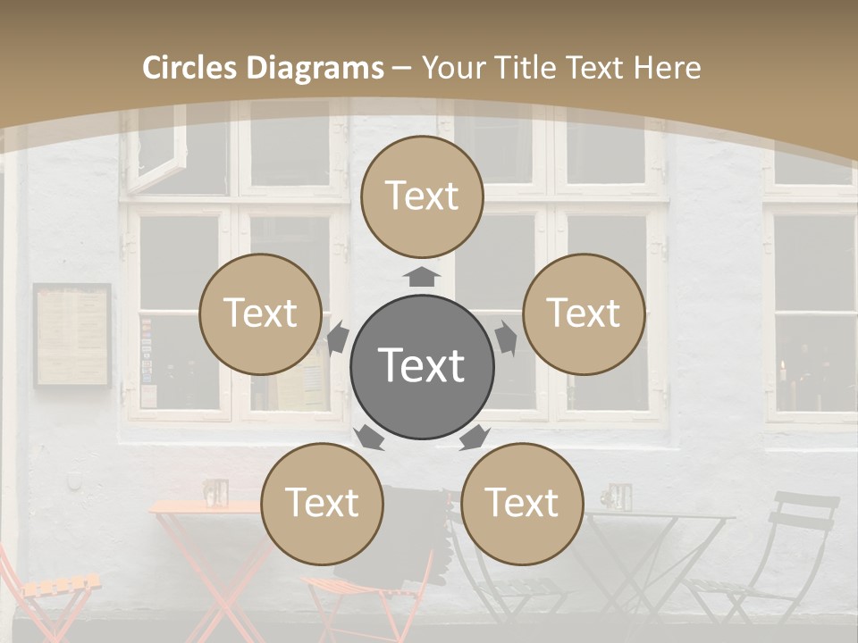 Glass Customers Person PowerPoint Template