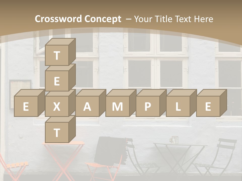 Glass Customers Person PowerPoint Template