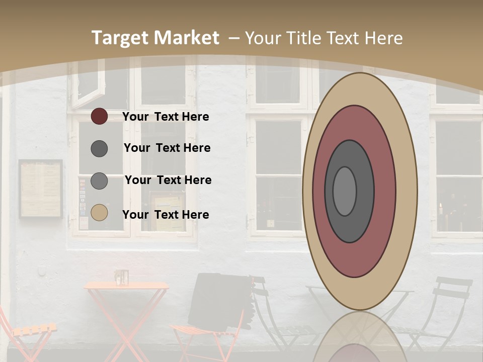 Glass Customers Person PowerPoint Template