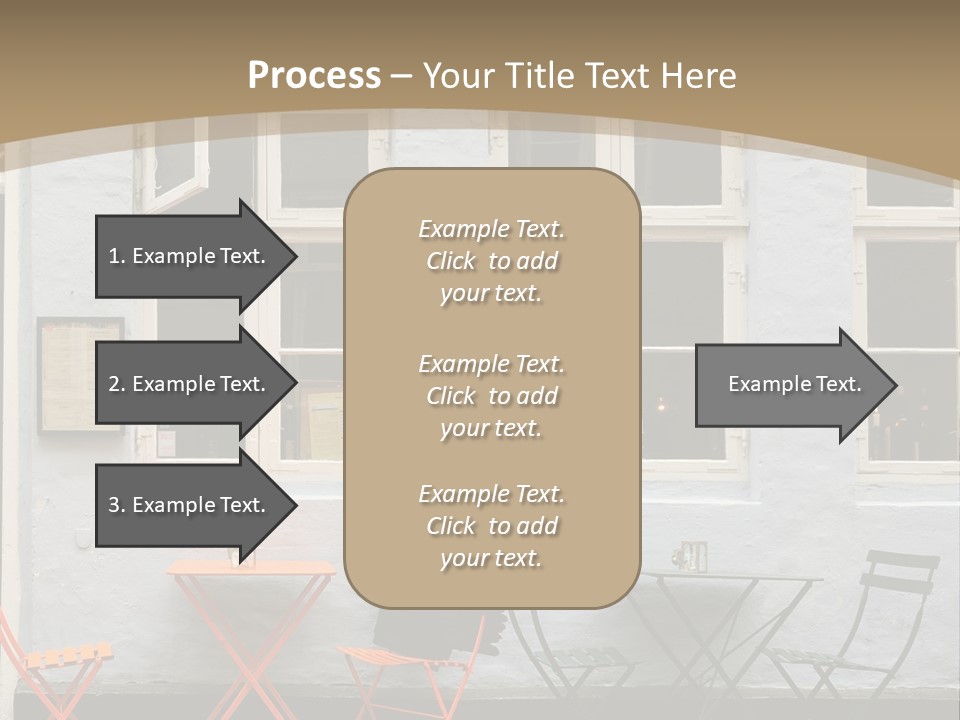 Glass Customers Person PowerPoint Template