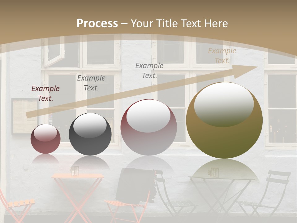 Glass Customers Person PowerPoint Template