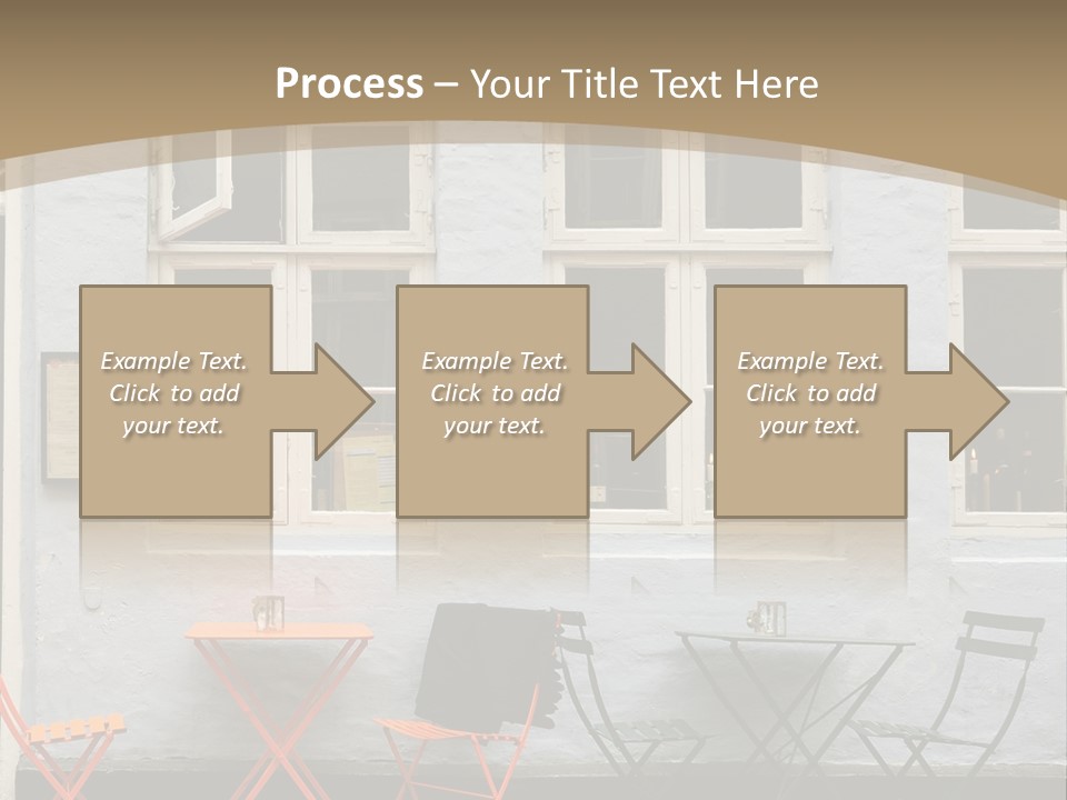 Glass Customers Person PowerPoint Template