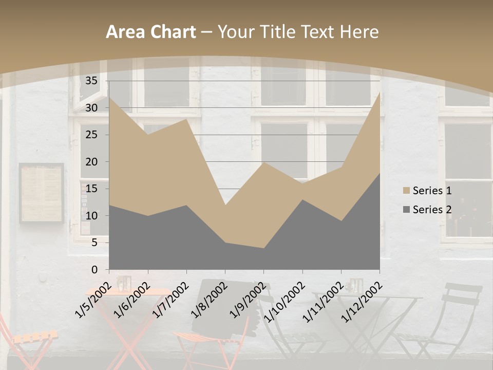 Glass Customers Person PowerPoint Template
