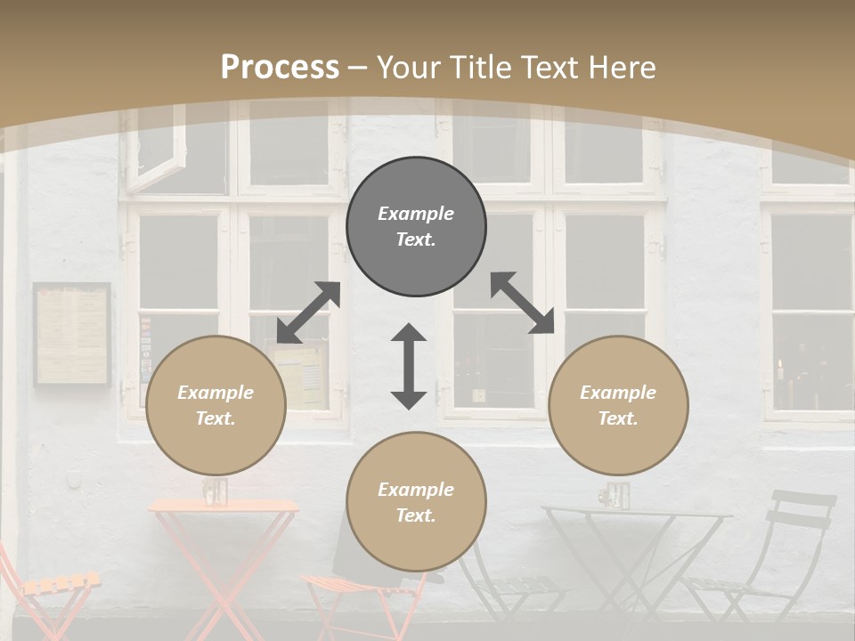 Glass Customers Person PowerPoint Template