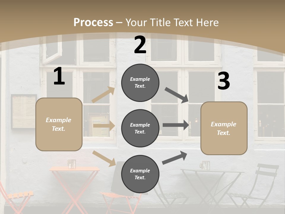Glass Customers Person PowerPoint Template