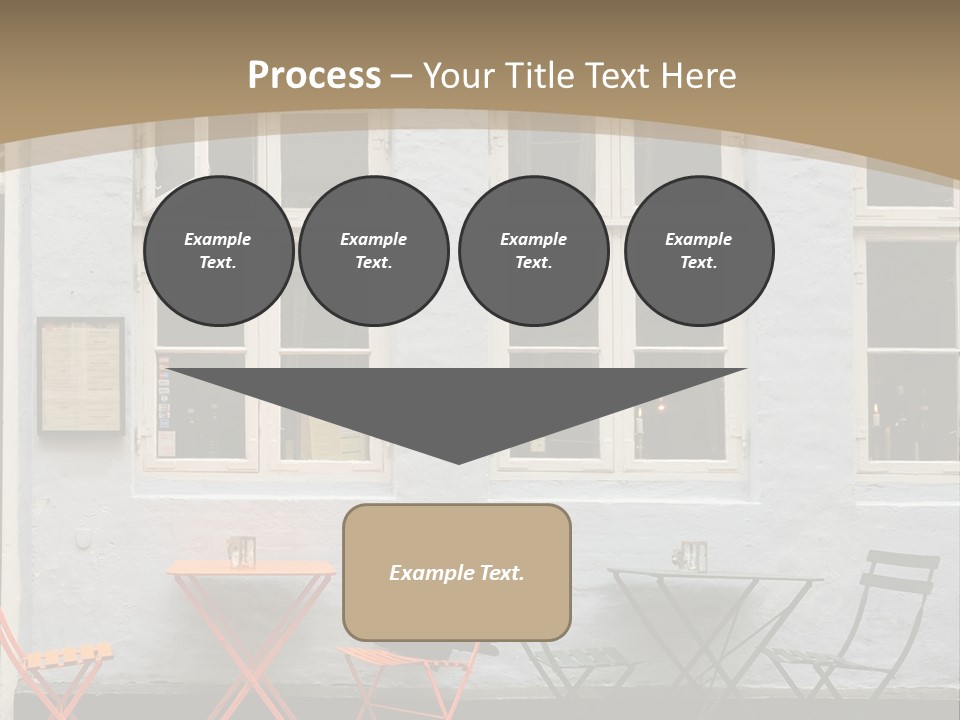 Glass Customers Person PowerPoint Template