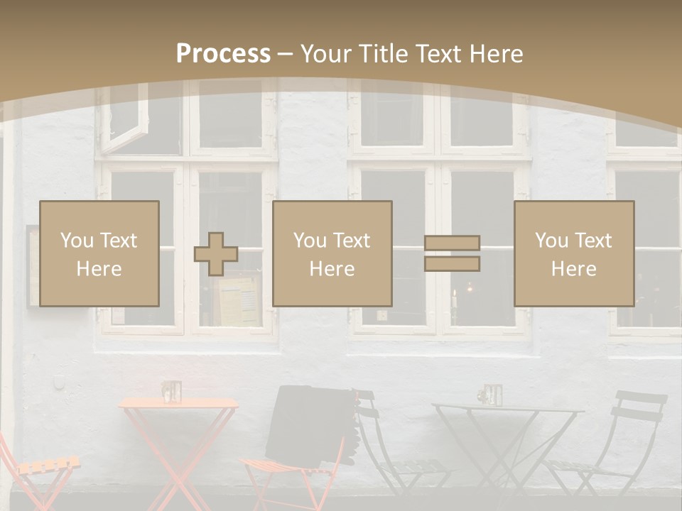 Glass Customers Person PowerPoint Template