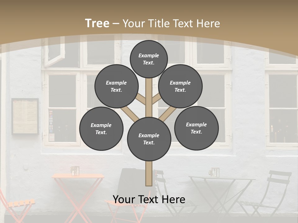 Glass Customers Person PowerPoint Template