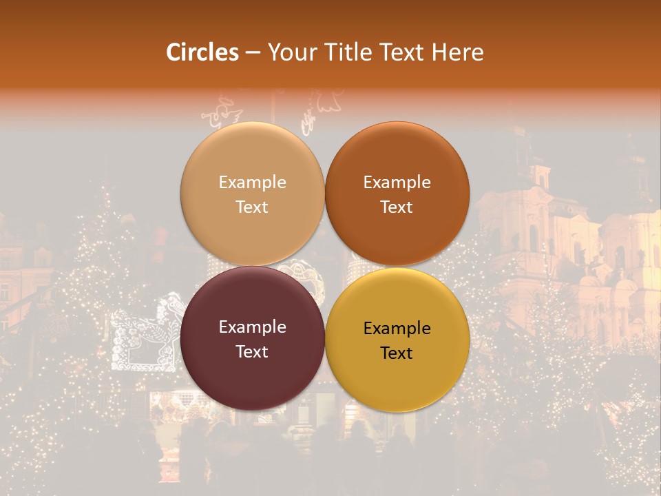 Tree Night Religion PowerPoint Template