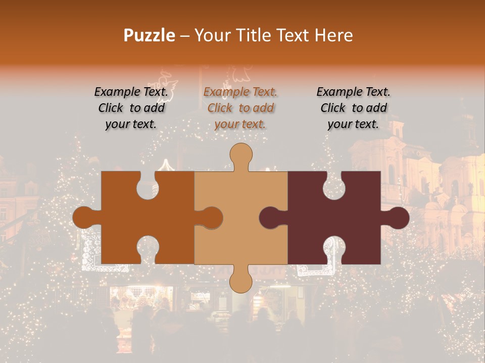 Tree Night Religion PowerPoint Template