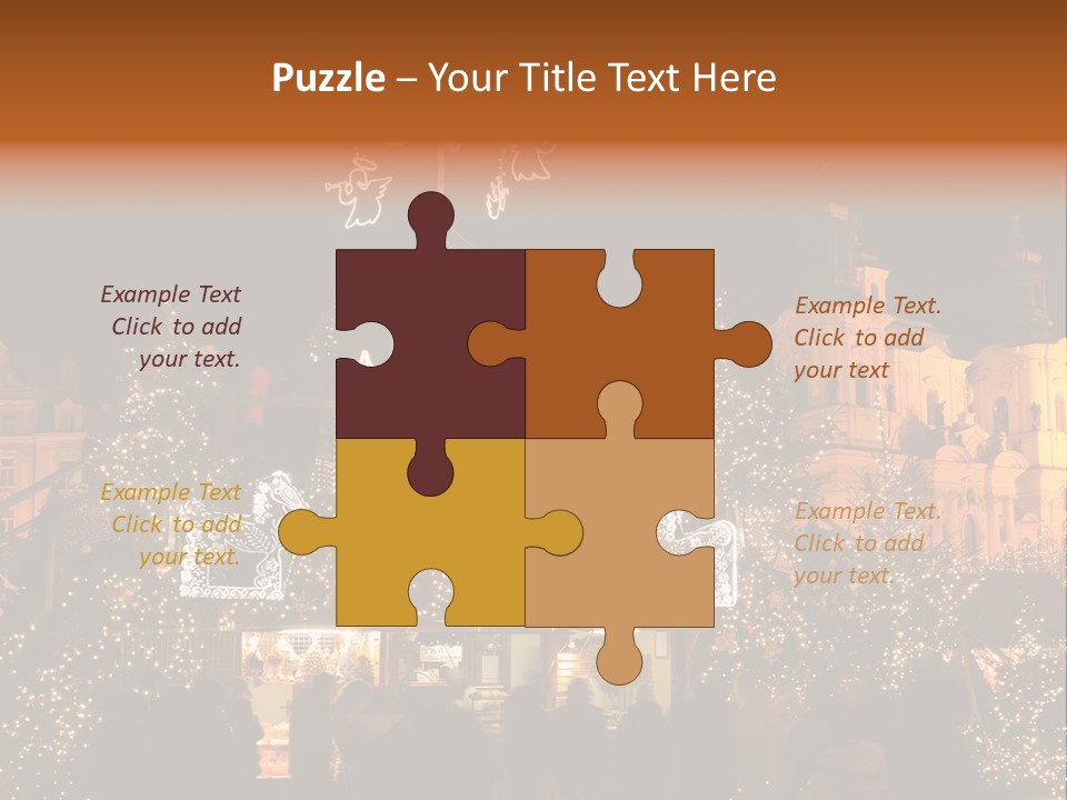 Tree Night Religion PowerPoint Template