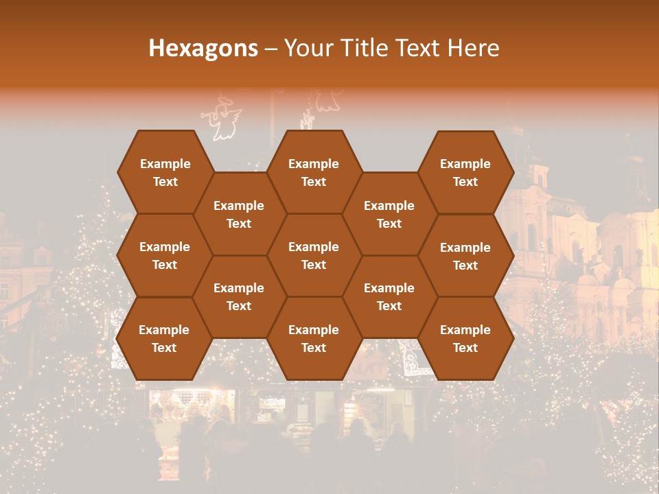 Tree Night Religion PowerPoint Template