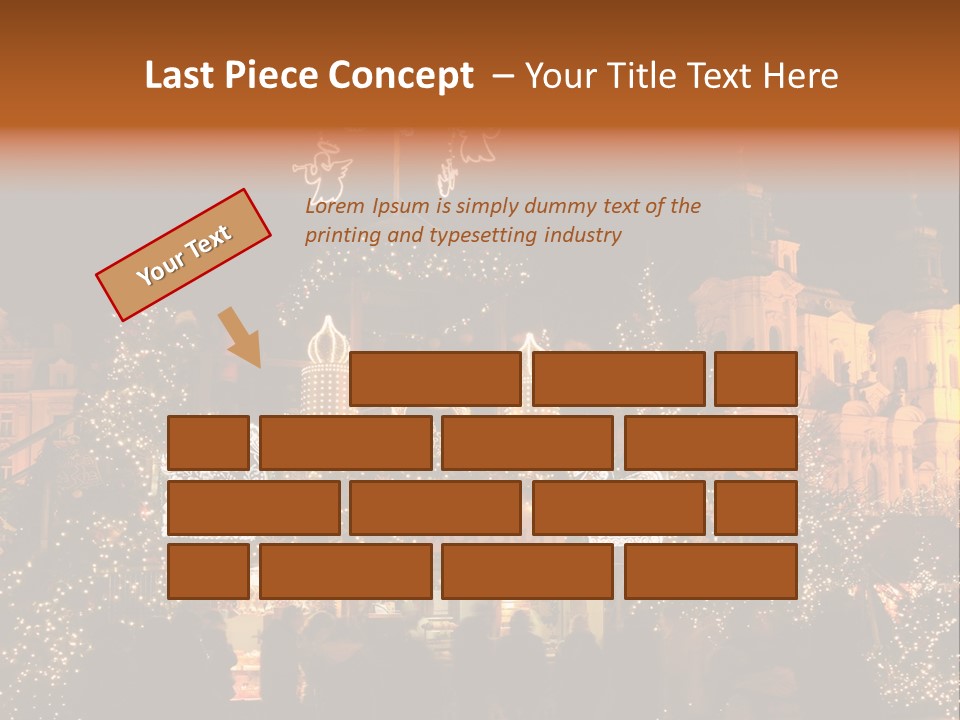 Tree Night Religion PowerPoint Template
