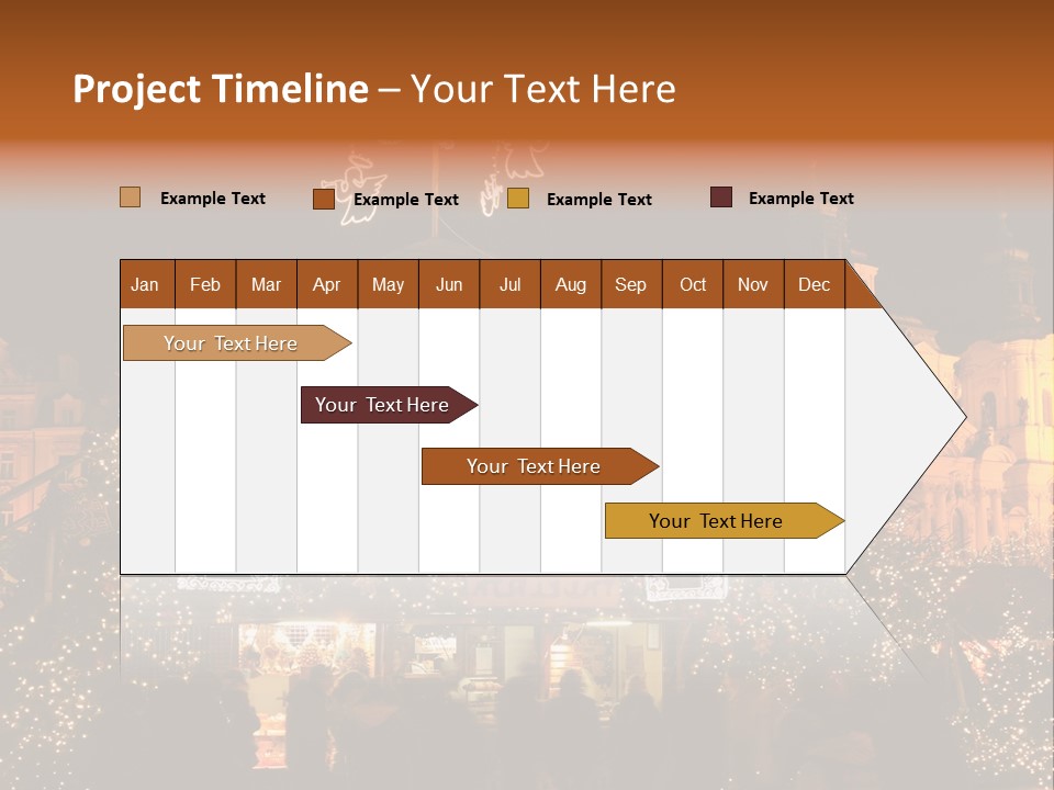 Tree Night Religion PowerPoint Template
