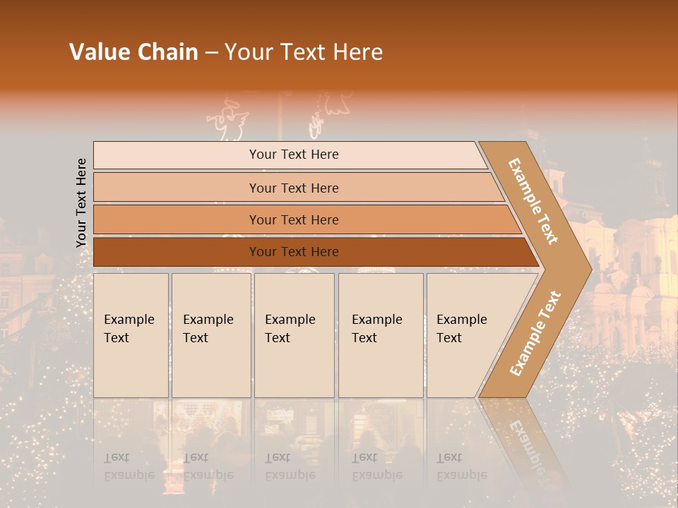 Tree Night Religion PowerPoint Template