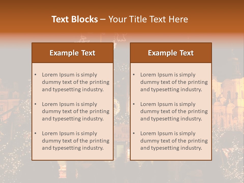 Tree Night Religion PowerPoint Template