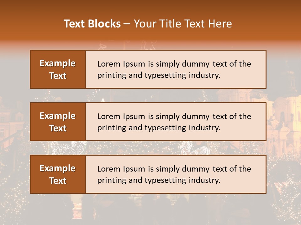 Tree Night Religion PowerPoint Template