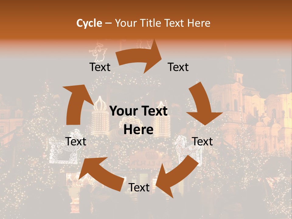 Tree Night Religion PowerPoint Template