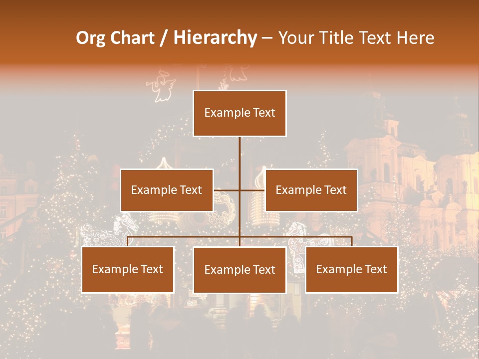 Tree Night Religion PowerPoint Template