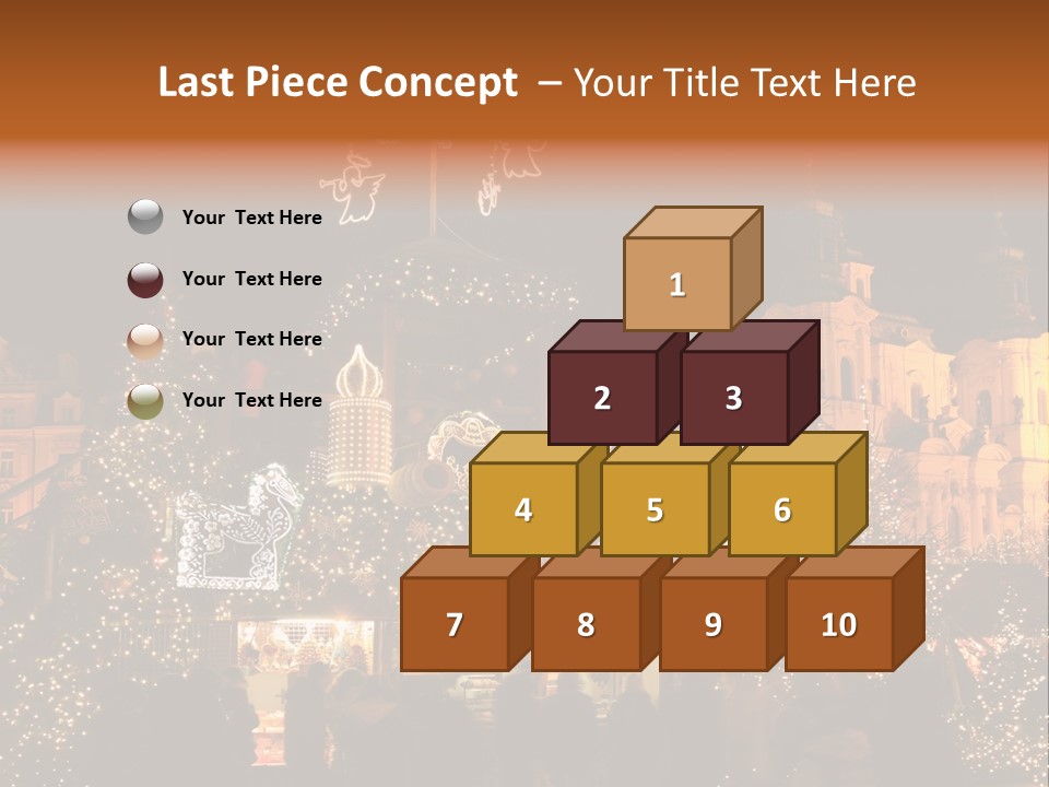 Tree Night Religion PowerPoint Template